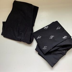 BEYOND yoga black leggings bundle